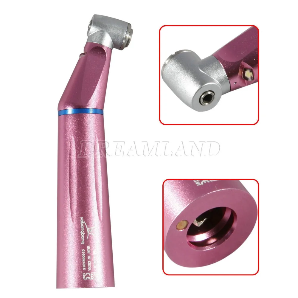 Dental LED light Slow Contra Angle E generator Handpiece optic fiber kavo type P
Dental LED light Slow Contra Angle E generator Handpiece optic fiber kavo type P