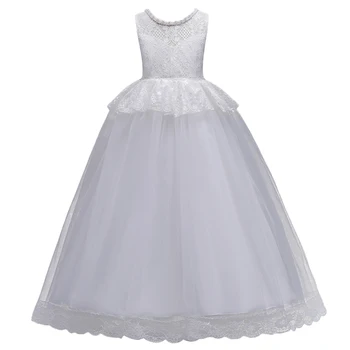 BAOHULU Lace Beaded Girl Clothing Princess Dress Kids Party Wedding Pageant Formal White Dresses Tutu Clothes for Little Girls
BAOHULU Lace Beaded Girl Clothing Princess Dress Kids Party Wedding Pageant Formal White Dresses Tutu Clothes for Little Girls