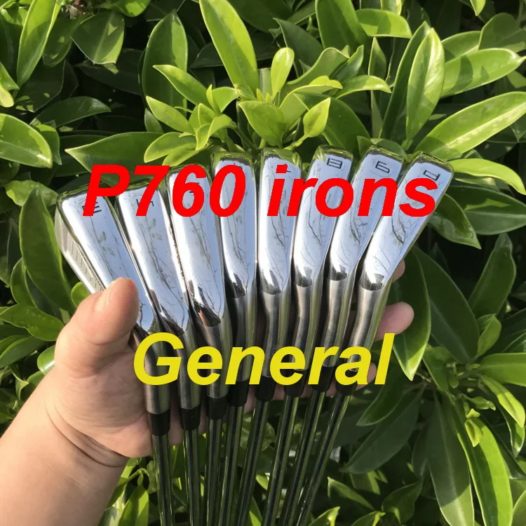 

2019 New golf irons General P760 irons ( 3 4 5 6 7 8 9 P ) with KBS Tour 90 stiff steel shaft 8pcs golf clubs