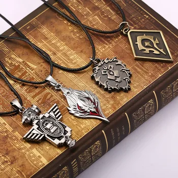 HSIC 10pcs/lot of Dwarves Symble Pendant Necklaces The Horde Choker Necklace Dwarf Bloodelf Men's Necklace
HSIC 10pcs/lot of Dwarves Symble Pendant Necklaces The Horde Choker Necklace Dwarf Bloodelf Men's Necklace