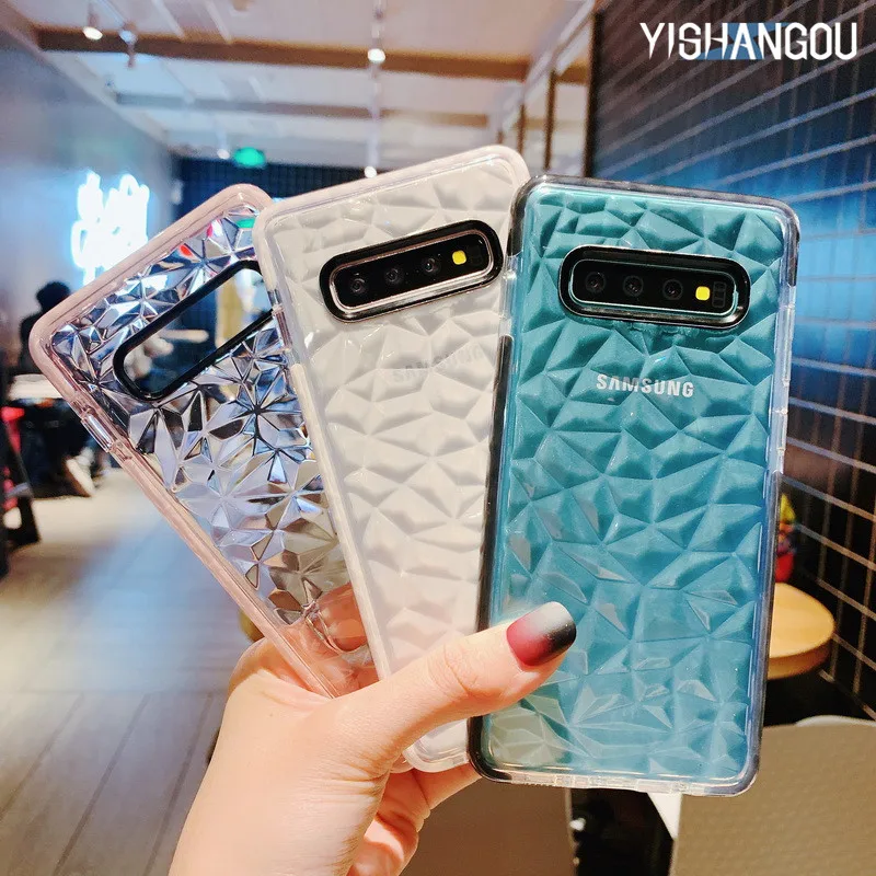 YISHANGOU Diamond Phone Case For Samsung Note 10 Pro S10 S8 S9 Plus S10e A50 Note 9 Clear Soft Silicone Protective Cover
YISHANGOU Diamond Phone Case For Samsung Note 10 Pro S10 S8 S9 Plus S10e A50 Note 9 Clear Soft Silicone Protective Cover