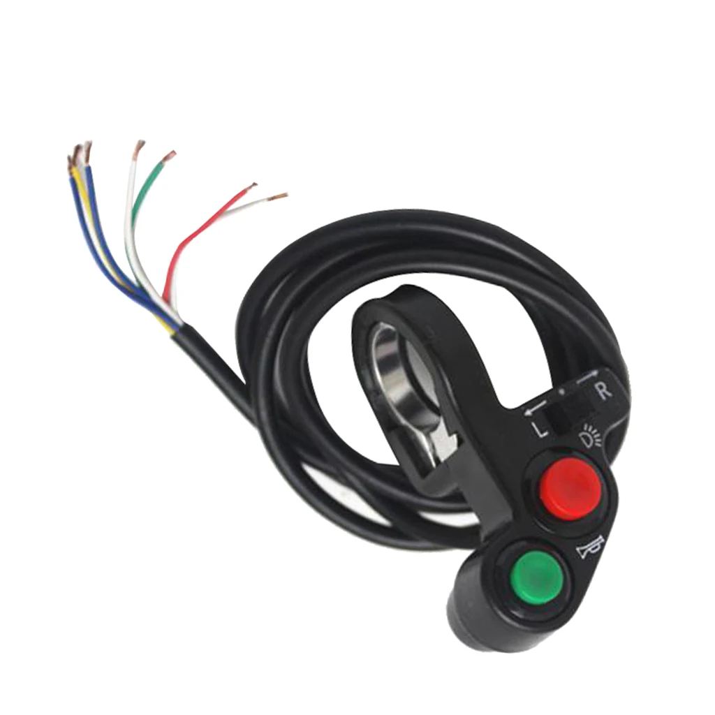 New Portable Motorcycle Switches Motorcycle ATV Bike Horn Turn Signals On/Off Light Handlebar Switch For 7/8inch Dia Handlebars New Portable Motorcycle Switches Motorcycle ATV Bike Horn Turn Signals On/Off Light Handlebar Switch For 7/8inch Dia Handlebars