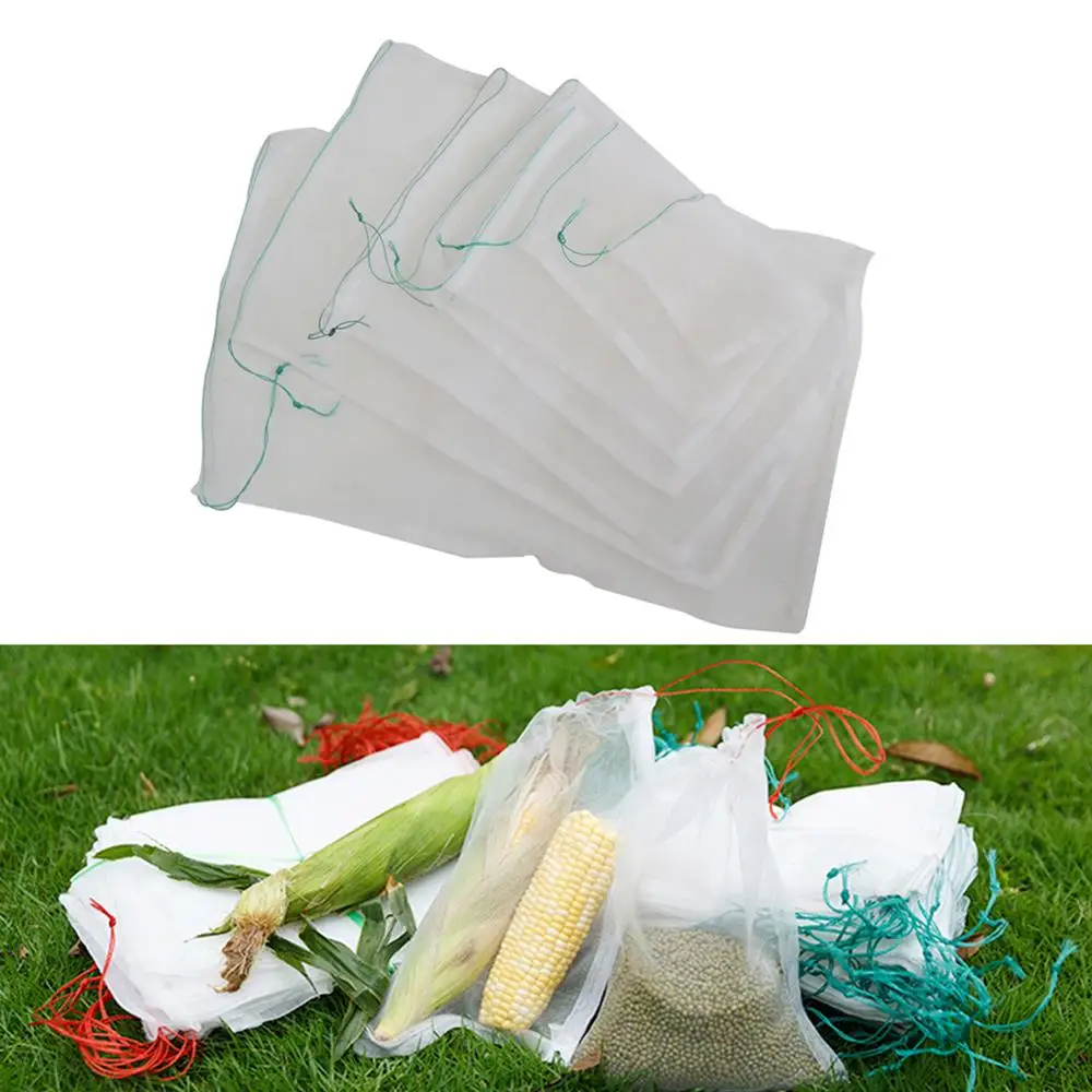 10 Pcs Nylon Fruit Vegetable Plant Insert Protection Grow Mesh Bags Garden Drawstring Anti Bird Pest Insect Protective Net Bag
10 Pcs Nylon Fruit Vegetable Plant Insert Protection Grow Mesh Bags Garden Drawstring Anti Bird Pest Insect Protective Net Bag