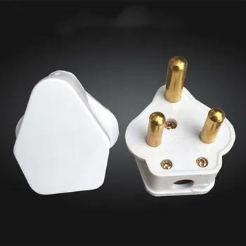 5PCS BS South Africa Plug three Pole Core Copper Foot Power Line Plug Power Adapter Switching Adapter Electrical Sockets
5PCS BS South Africa Plug three Pole Core Copper Foot Power Line Plug Power Adapter Switching Adapter Electrical Sockets