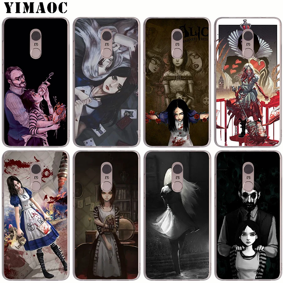 YIMAOC Alice Madness Returns Soft Silicone Case for Xiaomi Redmi 4A 5 Plus 5A S2 Go Note 4X 5 6 7 Pro TPU Cover
YIMAOC Alice Madness Returns Soft Silicone Case for Xiaomi Redmi 4A 5 Plus 5A S2 Go Note 4X 5 6 7 Pro TPU Cover