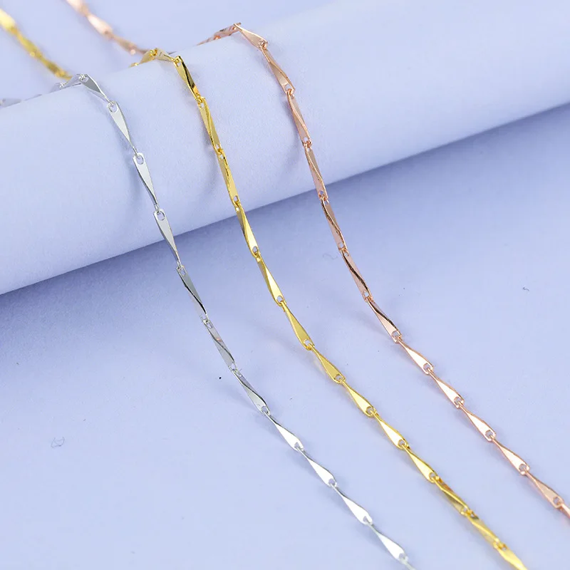 Sterling Silver Chain for Women Melon Seeds Necklace Chain 1.1mm 925 Necklace for Pendant Silver Necklace Jewelry Gold Plated
Sterling Silver Chain for Women Melon Seeds Necklace Chain 1.1mm 925 Necklace for Pendant Silver Necklace Jewelry Gold Plated