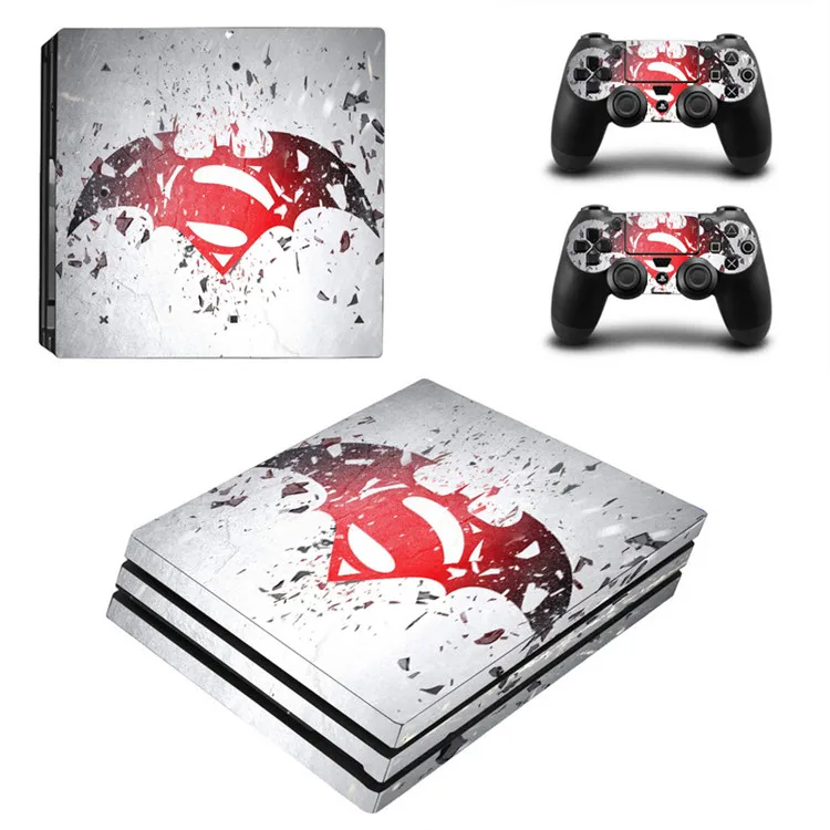 Batman Design Vinyl Skin Sticker Protector For Sony Playstation 4 Pro Game Console+2PCS Controller Skin Decal Cover For PS4 Pro
Batman Design Vinyl Skin Sticker Protector For Sony Playstation 4 Pro Game Console+2PCS Controller Skin Decal Cover For PS4 Pro