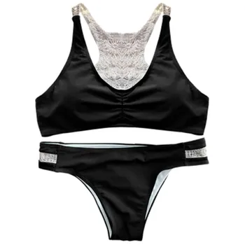 2017 Hot Bandage Bikinis Women Black Swimwear Beach Wear Female Lacing Bottom Swimsuit Brazilian Biquinis Set maillot de bain
2017 Hot Bandage Bikinis Women Black Swimwear Beach Wear Female Lacing Bottom Swimsuit Brazilian Biquinis Set maillot de bain
