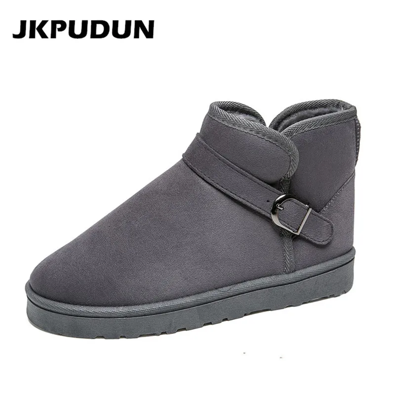 JKPUDUN Winter Snow Ankle Boots Men Luxury Brand Fashion Super Warm Flock Boots Men Casual Shoes Buckle Strap Boots Man Botas
JKPUDUN Winter Snow Ankle Boots Men Luxury Brand Fashion Super Warm Flock Boots Men Casual Shoes Buckle Strap Boots Man Botas