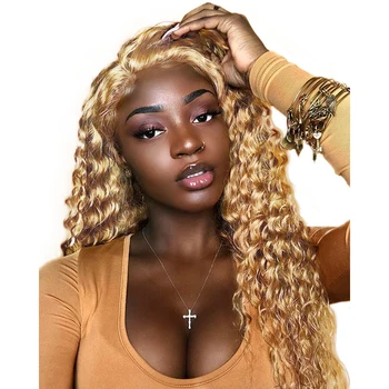Honey Blonde 250% Density Lace Front Human Hair Wigs Color #27 Deep Wave Brazilian 13x6 Lace Front Wig Pre Plucked Ever Beauty
Honey Blonde 250% Density Lace Front Human Hair Wigs Color #27 Deep Wave Brazilian 13x6 Lace Front Wig Pre Plucked Ever Beauty