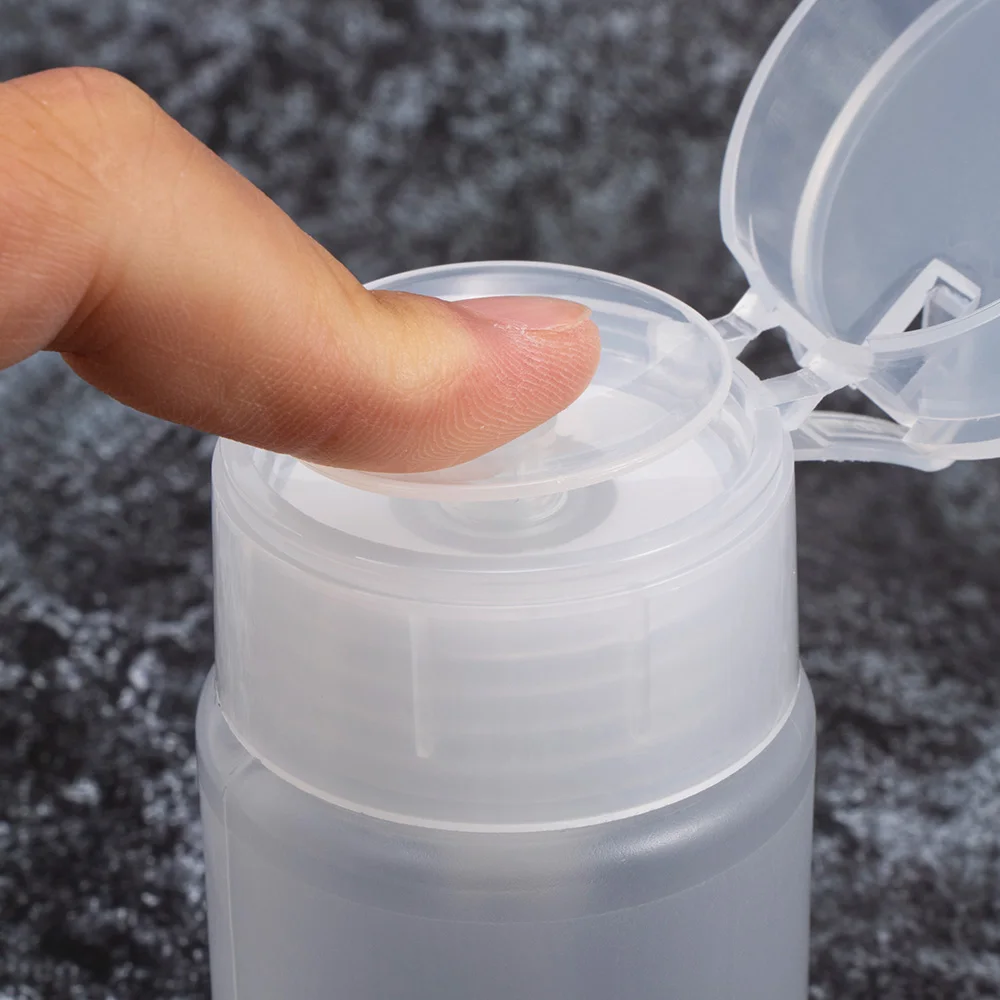 1 Pc 75ML Mini Nail Art Pump Dispenser Refillable Empty Bottle Remover Cleaner Liquid Container Storage Small Pressure Bottle
1 Pc 75ML Mini Nail Art Pump Dispenser Refillable Empty Bottle Remover Cleaner Liquid Container Storage Small Pressure Bottle