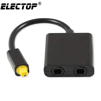 Digital SPDIF Optical Audio Splitter 2 Way Toslink Splitter Adapter 1 input 2 Output SPDIF Optical Cable Splitter Hub for CD DVD
Digital SPDIF Optical Audio Splitter 2 Way Toslink Splitter Adapter 1 input 2 Output SPDIF Optical Cable Splitter Hub for CD DVD