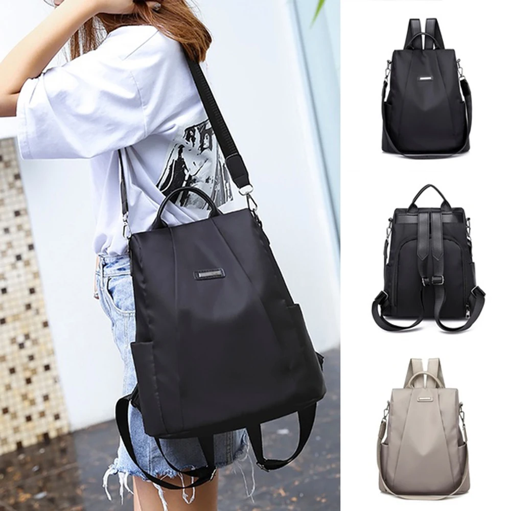 Factory direct air transport casual fashion business girl female travel backpack travel bag anti-theft Oxford cloth light backpa
Factory direct air transport casual fashion business girl female travel backpack travel bag anti-theft Oxford cloth light backpa