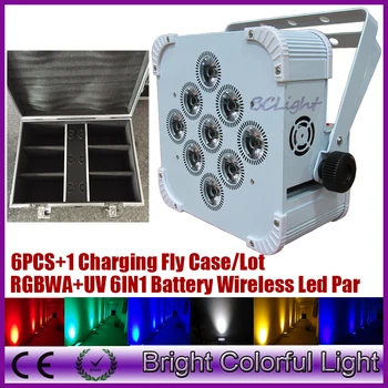 (6pcs+1case)2016 new RGBWA+UV 6 IN 1 Wireless dmx led flat par llight/battery power wedding decorative led uplights/DJ Lighting
(6pcs+1case)2016 new RGBWA+UV 6 IN 1 Wireless dmx led flat par llight/battery power wedding decorative led uplights/DJ Lighting