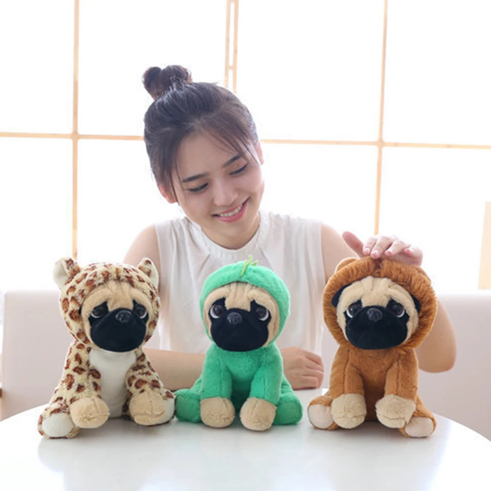 20cm Pug plush toy cute Stuffed Plush Puppy Dog cosplay dinosaur elephant Animal Clothes Doll Toy Kids Gift Prize Claw Filler
20cm Pug plush toy cute Stuffed Plush Puppy Dog cosplay dinosaur elephant Animal Clothes Doll Toy Kids Gift Prize Claw Filler
