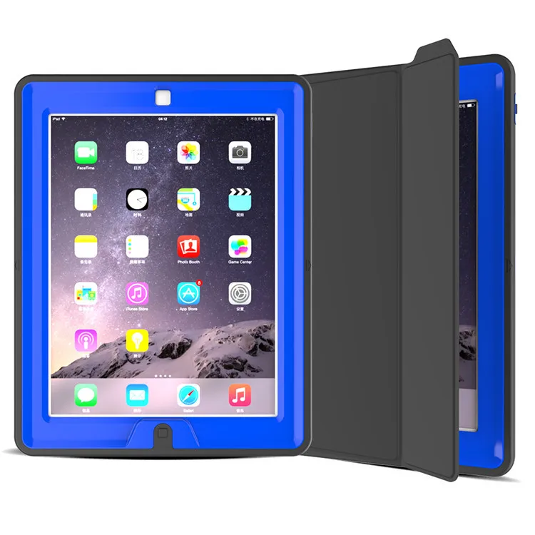 Case For apple ipad 4 Kids Safe Shockproof TPU Stand Cover for ipad 2/3/4 tablet 360 full protection 28
