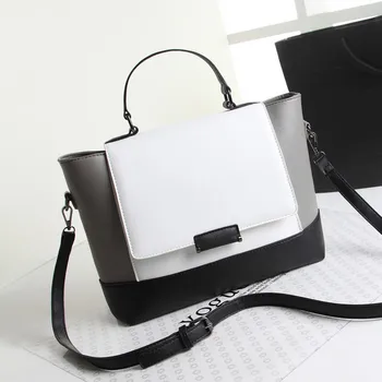 SENDEFN Women Messenger Bag Black And White Patchwork Handbags Totes Leather Fashion Designer Ladies Crossbody Bags
SENDEFN Women Messenger Bag Black And White Patchwork Handbags Totes Leather Fashion Designer Ladies Crossbody Bags