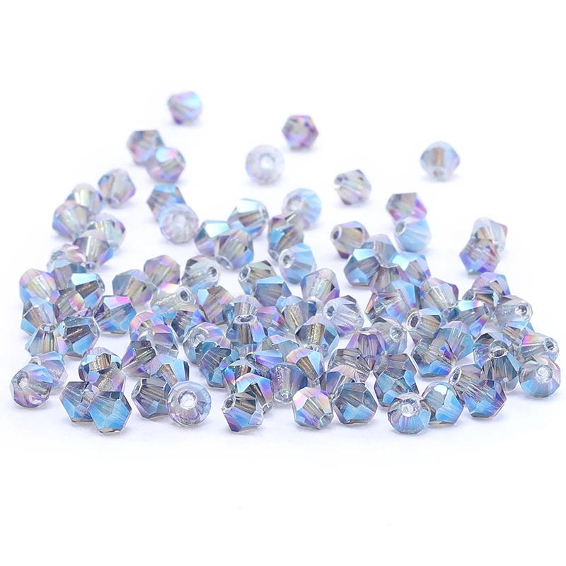 Violet Blue 4mm 100pc Austria Crystal Bicone Beads 5301 For Jewelry Making Earring Necklace Charms Handmade DIY S-57
Violet Blue 4mm 100pc Austria Crystal Bicone Beads 5301 For Jewelry Making Earring Necklace Charms Handmade DIY S-57