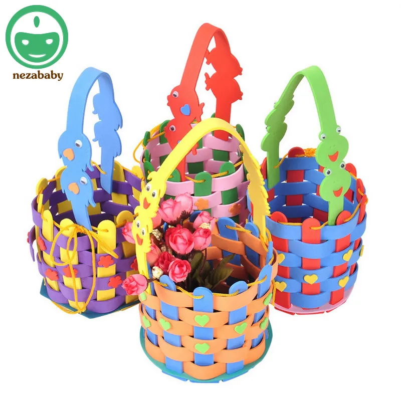 EVA Kids DIY Handmade Materials Toys Children Knitting Woven Basket Toys Colorful Baby Educatioanal Early Learning Gifts DY14
EVA Kids DIY Handmade Materials Toys Children Knitting Woven Basket Toys Colorful Baby Educatioanal Early Learning Gifts DY14