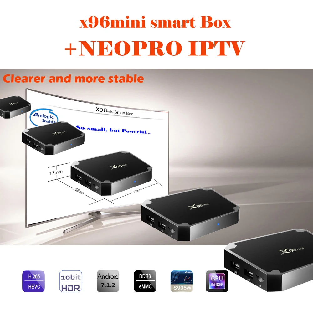 MITVPRO X96 MINT Iptv subscription Live tv 7000 CHANNEL French Arabic Europe Spanish Italian Iptv Neo one year
MITVPRO X96 MINT Iptv subscription Live tv 7000 CHANNEL French Arabic Europe Spanish Italian Iptv Neo one year