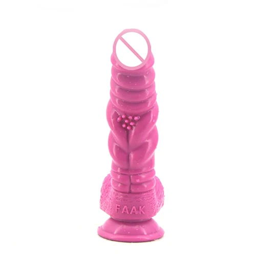 Silicone Vaginal Irritating Sex Toy For woman Insert Vagina Surface Design Promotes Orgasm suction cup soft made in china