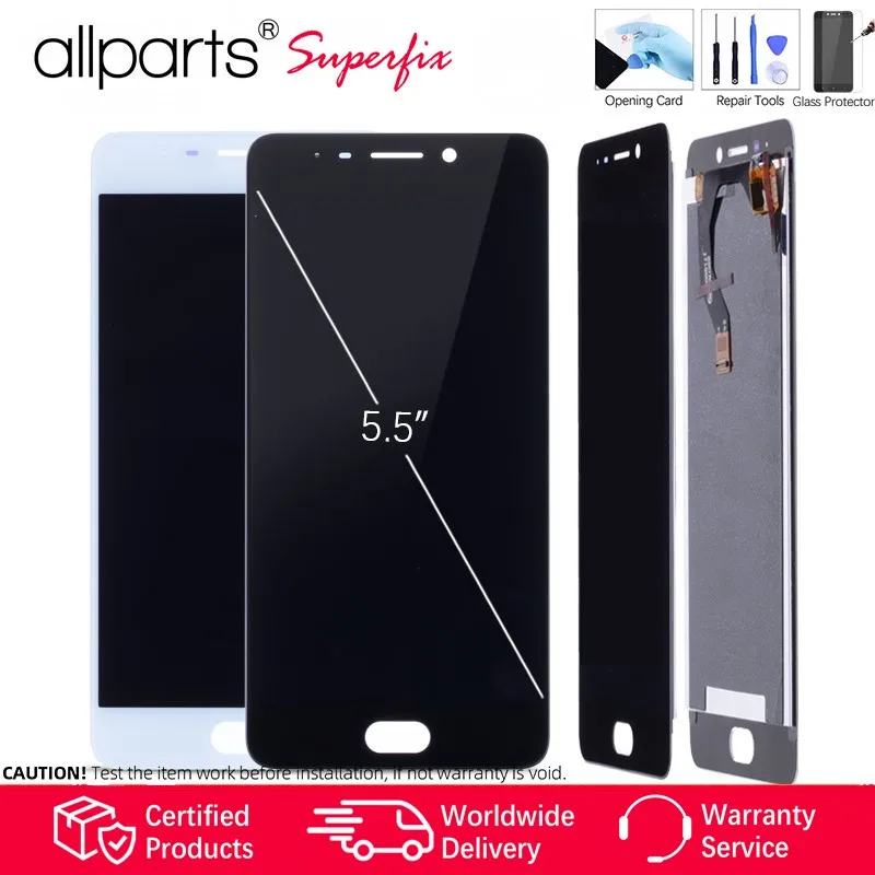 2ORIGINAL 5.5''For Meizu M6 Note LCD with Touch Screen Digitizer Assembly Replacement Parts For Meizu M6 Note Display
2ORIGINAL 5.5''For Meizu M6 Note LCD with Touch Screen Digitizer Assembly Replacement Parts For Meizu M6 Note Display