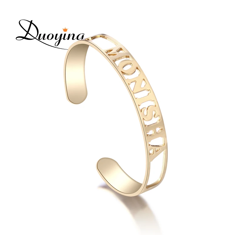 DUOYING Hollow Name Bangle 8 mm Width Hollow Bar Bracelet Custom Name Personalized Bracelets Jewelry for Etsy Best Friend Gifts
DUOYING Hollow Name Bangle 8 mm Width Hollow Bar Bracelet Custom Name Personalized Bracelets Jewelry for Etsy Best Friend Gifts