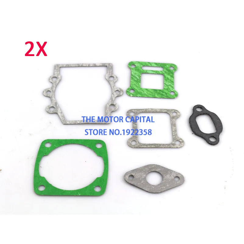 2sets/12ps motorcycle Engine Gasket Set Kit Parts fit 2 stroke 47cc 49cc MiniMoto Mini Dirt Pocket ATV Quad Moto Bike Motorbike
2sets/12ps motorcycle Engine Gasket Set Kit Parts fit 2 stroke 47cc 49cc MiniMoto Mini Dirt Pocket ATV Quad Moto Bike Motorbike