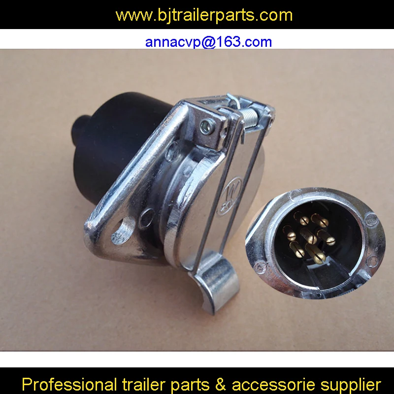 7 pin 24V metal towing towbar trailer truck plug socket set wiring connectors electric,trailer parts, trailer truck accessories
7 pin 24V metal towing towbar trailer truck plug socket set wiring connectors electric,trailer parts, trailer truck accessories