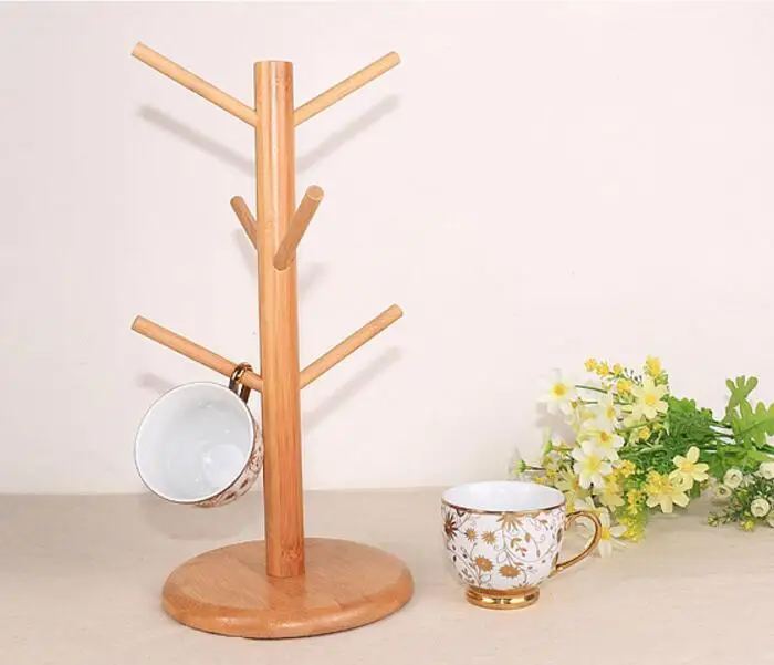 Solid wood six claw cup storage rack beech wood holder Drinkware Shelf Coffee Cup Mug cup display stand for Kitchen Supplies
Solid wood six claw cup storage rack beech wood holder Drinkware Shelf Coffee Cup Mug cup display stand for Kitchen Supplies