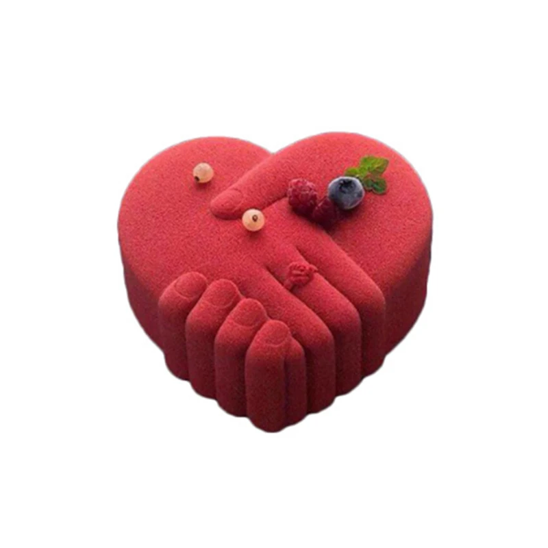 Love Heart Silicone Cake Mold Romantic Peace Hand Shape Chiffon Sponge Mousse Desserts Pastry Baking Pan Mould
Love Heart Silicone Cake Mold Romantic Peace Hand Shape Chiffon Sponge Mousse Desserts Pastry Baking Pan Mould