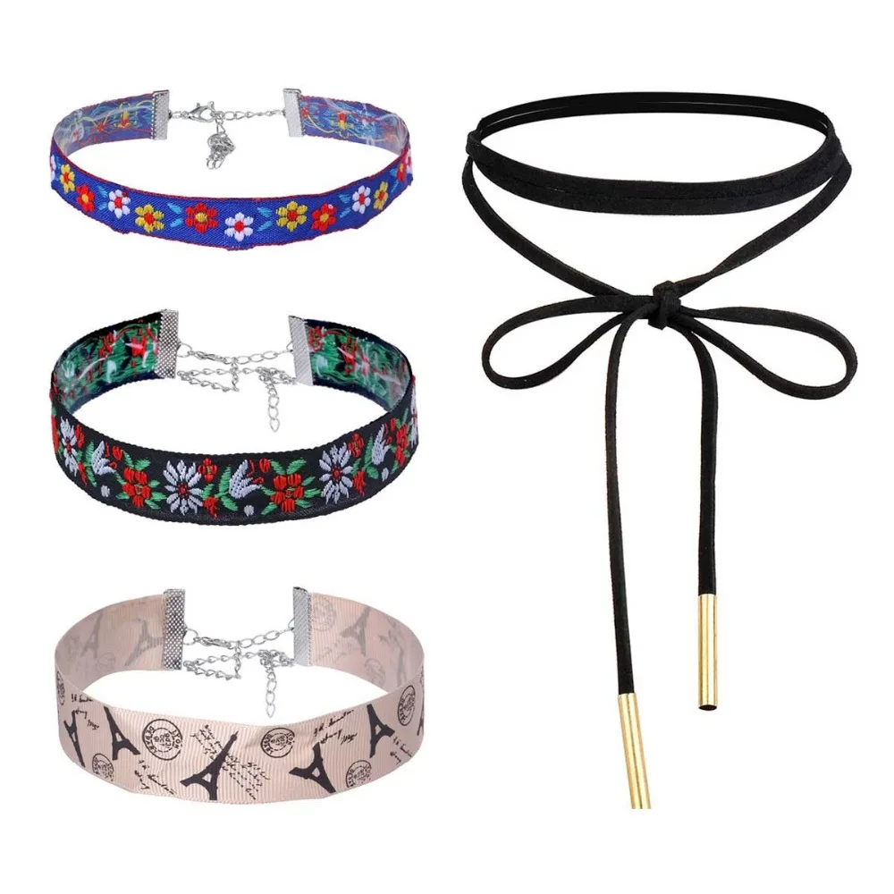 2018 Fashion Style Women Black Choker Necklace Flower Embroidery Black Velvet Lace Chokers Set Tassel Collar Necklaces RBS39
2018 Fashion Style Women Black Choker Necklace Flower Embroidery Black Velvet Lace Chokers Set Tassel Collar Necklaces RBS39