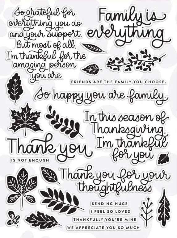 thanks and leaves/Transparent Clear Stamps for DIY Scrapbooking/Card Making/Kids Christmas Fun Decoration Supplies
thanks and leaves/Transparent Clear Stamps for DIY Scrapbooking/Card Making/Kids Christmas Fun Decoration Supplies