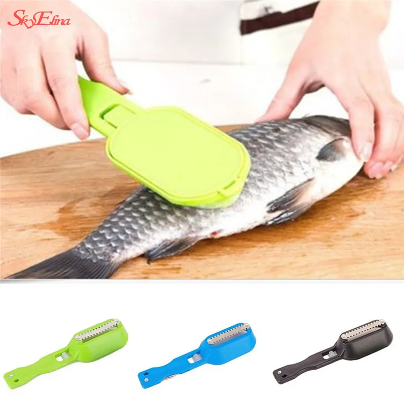 Kitchen Tools Gadgets Accessories Stainless Steel Scales Skinner To Scale Goods Vegetable Cutter 8zCF415 |