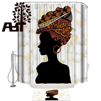 Art Store African Woman Marble Shower Curtain Bath Sets With Rugs Shower Curtain Sets Bathroom Decor Set Waterproof Indoor Rings
Art Store African Woman Marble Shower Curtain Bath Sets With Rugs Shower Curtain Sets Bathroom Decor Set Waterproof Indoor Rings