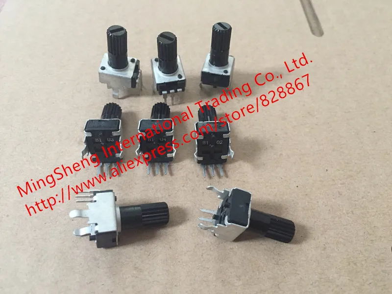 Original new 100% manufacturer direct 9 type sealed potentiometer RV09 potentiometer 1K 5K 10K 20K 50K 100K 500K 1M (SWITCH)
Original new 100% manufacturer direct 9 type sealed potentiometer RV09 potentiometer 1K 5K 10K 20K 50K 100K 500K 1M (SWITCH)