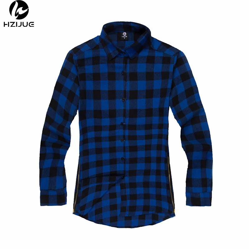 HZIJUE Hip Hop Scottish Plaid Long Sleeve Flannel shirt Men/ Dancers Shirt Golden Side Zipper/ Oversize Plaid Lengthen Shirt
HZIJUE Hip Hop Scottish Plaid Long Sleeve Flannel shirt Men/ Dancers Shirt Golden Side Zipper/ Oversize Plaid Lengthen Shirt