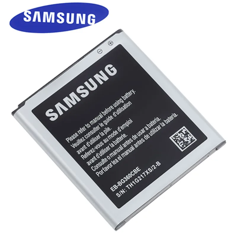 Original Samsung Battery For Galaxy CORE Prime G3606 G3608 G3609 Genuine EB-BG360BBE EB-BG360CBE EB-BG360CBC With NFC 2000mAh
Original Samsung Battery For Galaxy CORE Prime G3606 G3608 G3609 Genuine EB-BG360BBE EB-BG360CBE EB-BG360CBC With NFC 2000mAh