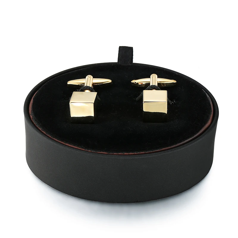 DY set of high quality gold cube Cufflinks black leather box men French shirt Cufflinks box set free shipping
DY set of high quality gold cube Cufflinks black leather box men French shirt Cufflinks box set free shipping