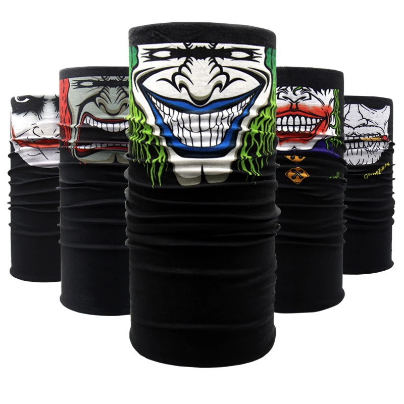 Wholesale Clown Cycling Mask Bandana Dustproof Mountain Bicycle Sport Helmet Neck Masks Military Game Face Cover Cosplay Tool
Wholesale Clown Cycling Mask Bandana Dustproof Mountain Bicycle Sport Helmet Neck Masks Military Game Face Cover Cosplay Tool