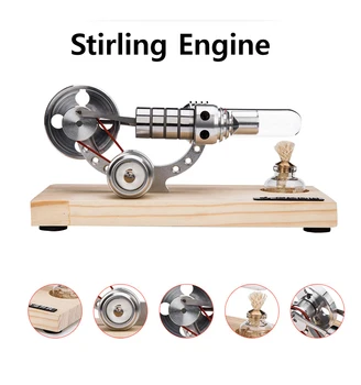 M14-03-S Stirling Engine Motor Model Mini Generator With Colorful LED Educational Toy Kits Electricity
M14-03-S Stirling Engine Motor Model Mini Generator With Colorful LED Educational Toy Kits Electricity