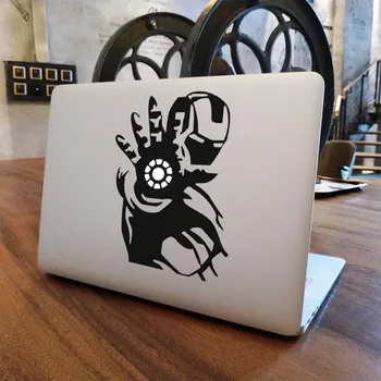 

Iron Man Shooting Glowing Laptop Sticker for Apple MacBook Air Pro 16" Retina 11" 12" 13" 15" Vinyl Mac Book Skin Notebook Decal