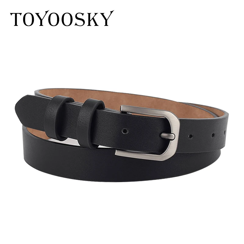 TOYOOSKY Simply Women Belts PU Leather Square Pin Buckle THIN Belts for Jeans Dress All-match Belts for Female Cinturon Mujer
TOYOOSKY Simply Women Belts PU Leather Square Pin Buckle THIN Belts for Jeans Dress All-match Belts for Female Cinturon Mujer