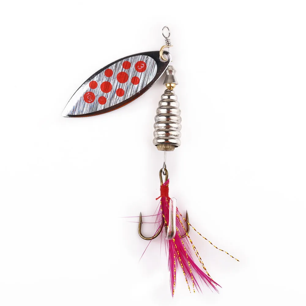 Leurres Nouveaute 2019 8CM Metal Fishing Lure Sequins Spinner Spoon Baits Feather Fishhook Tackle 13G Appats De Peche Pesca*0.6
Leurres Nouveaute 2019 8CM Metal Fishing Lure Sequins Spinner Spoon Baits Feather Fishhook Tackle 13G Appats De Peche Pesca*0.6