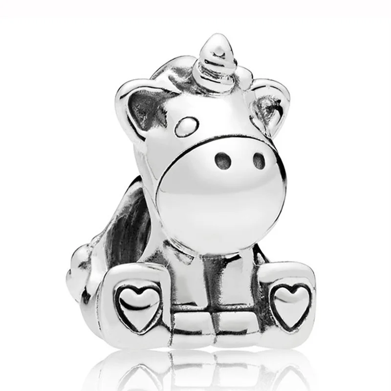 New 925 Sterling Silver Animal Bead Charm Vintage Cute Bruno The Unicorn Beads Fit Pandora Bracelet Bangle Diy Jewelry
New 925 Sterling Silver Animal Bead Charm Vintage Cute Bruno The Unicorn Beads Fit Pandora Bracelet Bangle Diy Jewelry