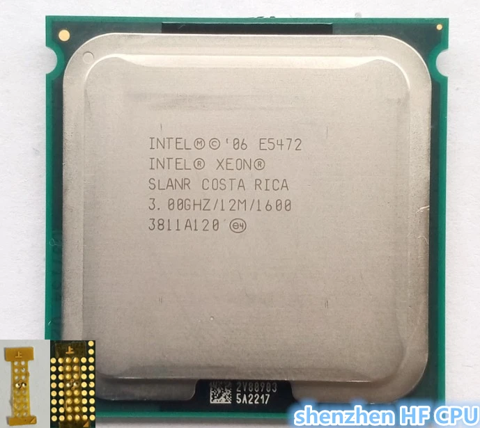 Original Intel Xeon E5472 3.0GHz/12M/1600 Processor close to LGA771 Core 2 Quad Q9550 CPU (Give Two 771 to 775 Adapters)
Original Intel Xeon E5472 3.0GHz/12M/1600 Processor close to LGA771 Core 2 Quad Q9550 CPU (Give Two 771 to 775 Adapters)