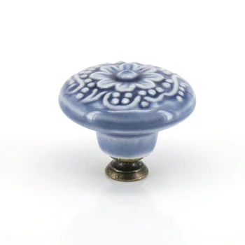 4pcs Retro Vintage Round Ceramic Drawer Knob Cabinet Handle Cupboard Door Pull kid room Decor blossom Relief Handle Knobs
4pcs Retro Vintage Round Ceramic Drawer Knob Cabinet Handle Cupboard Door Pull kid room Decor blossom Relief Handle Knobs