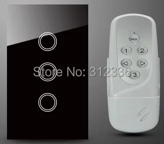 Free shipping 120MM 1PC Switch+1PC Remote Control Glass touch switch panel 3 gang 1 way tempering glass
Free shipping 120MM 1PC Switch+1PC Remote Control Glass touch switch panel 3 gang 1 way tempering glass