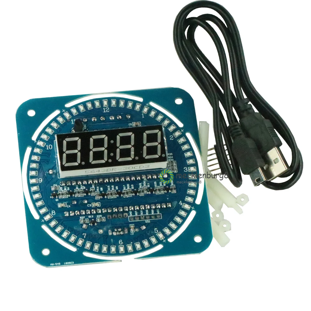 Модуль DS1302 с цифровым светодиодный ным дисплеем, GSM-сигнализация, электронный цифровой будильник, температура SCM, обучающая плата 5 В, вращающаяся фу
Модуль DS1302 с цифровым светодиодный ным дисплеем, GSM-сигнализация, электронный цифровой будильник, температура SCM, обучающая плата 5 В, вращающаяся фу