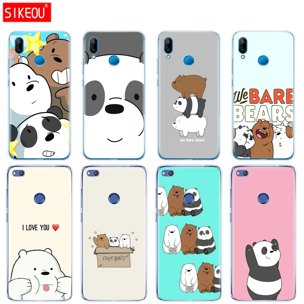 Silicone Cover Phone Case For Huawei P20 P7 P8 P9 P10 Lite Plus Pro 2017 P Smart cute we bare bears
Silicone Cover Phone Case For Huawei P20 P7 P8 P9 P10 Lite Plus Pro 2017 P Smart cute we bare bears